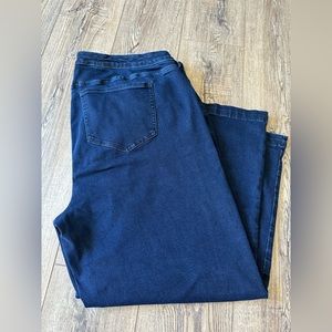 Women’s Plus Size NYDJ Wide Leg Stretch Jeans Size 20W